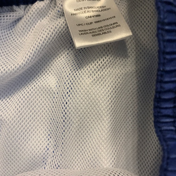 Toronto BlueJays licensed swim trunks size Medium mesh liner drawstring - Picture 6 of 6